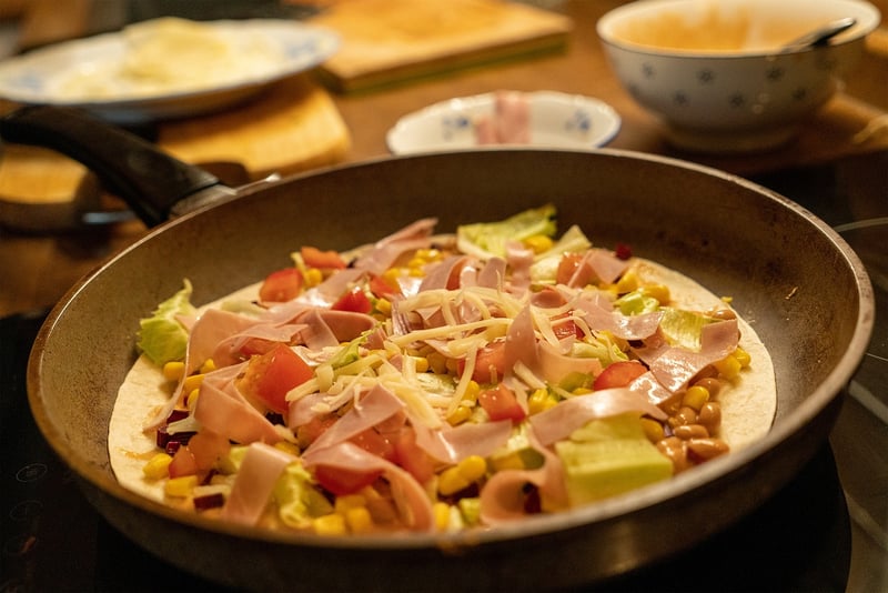 Kimchi Quesadillas