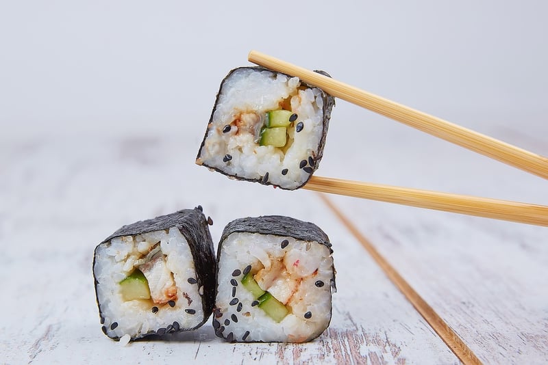 Mediterranean Sushi Rolls
